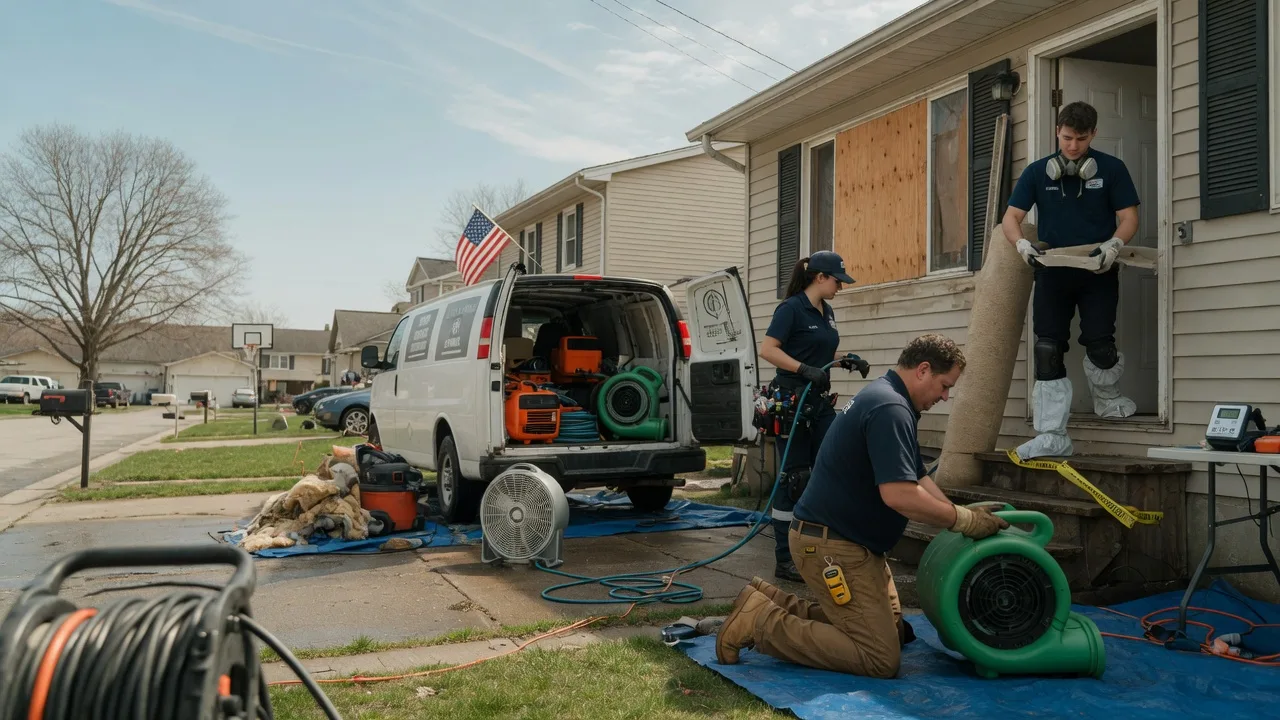 Water Damage Restoration in Hartford, MI near me